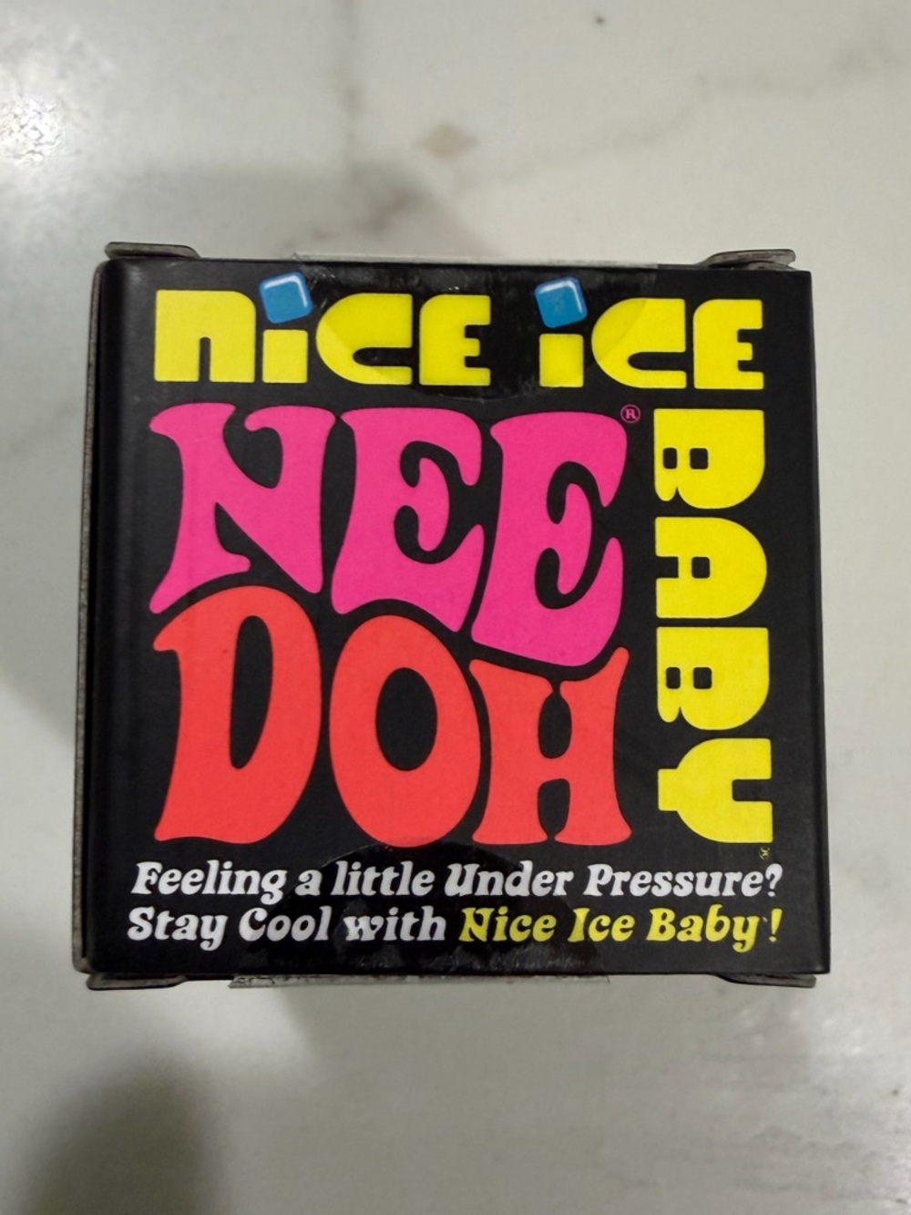 Schylling NEEDOH Nice Ice Baby - Pink NIB - “Teenie” size ice cube - Picture 3 of 8